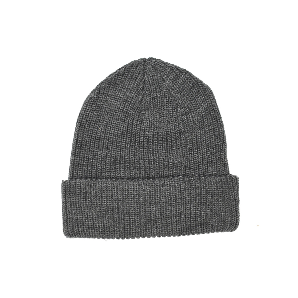 NOAH Nyc Core Logo Beanie Grey Heather