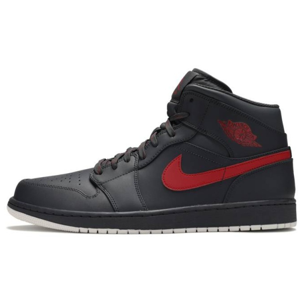 Jordan Air Jordan 1 Mid Anthracite Gym Red
