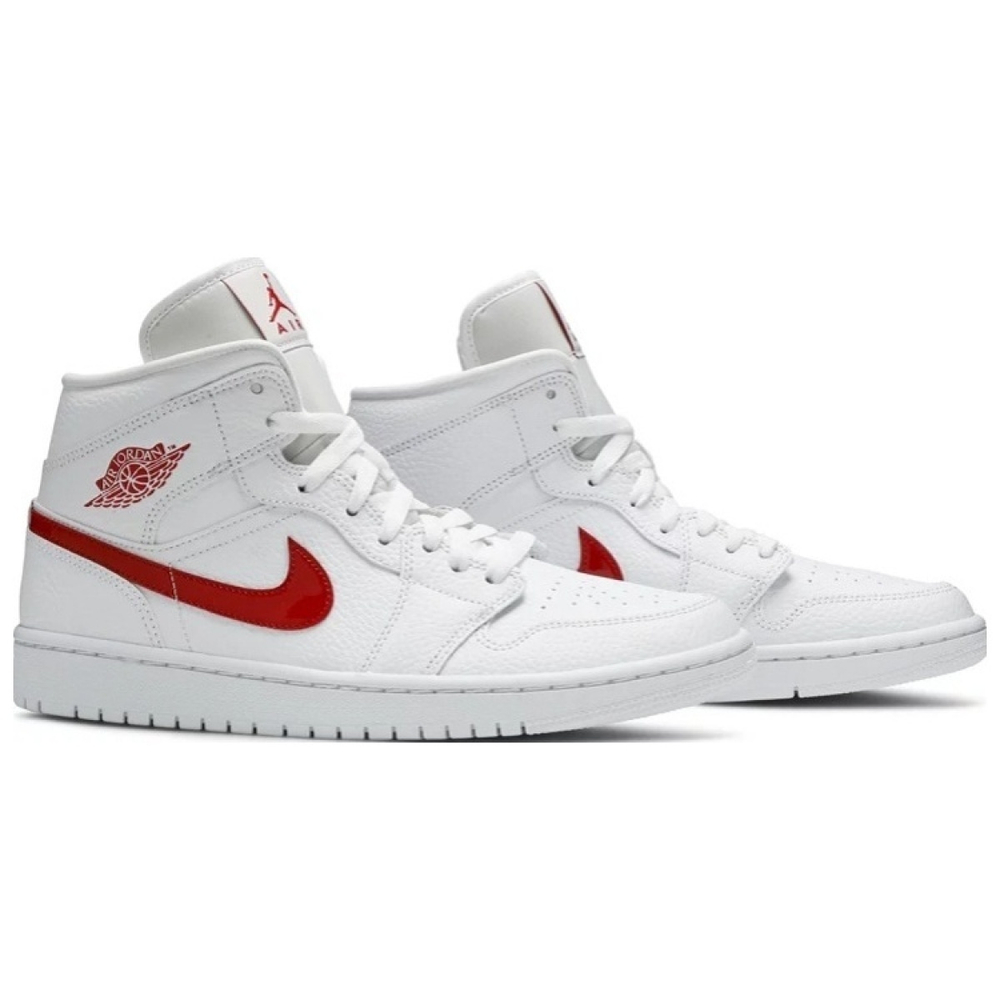 Jordan Air Jordan 1 Mid White University Red