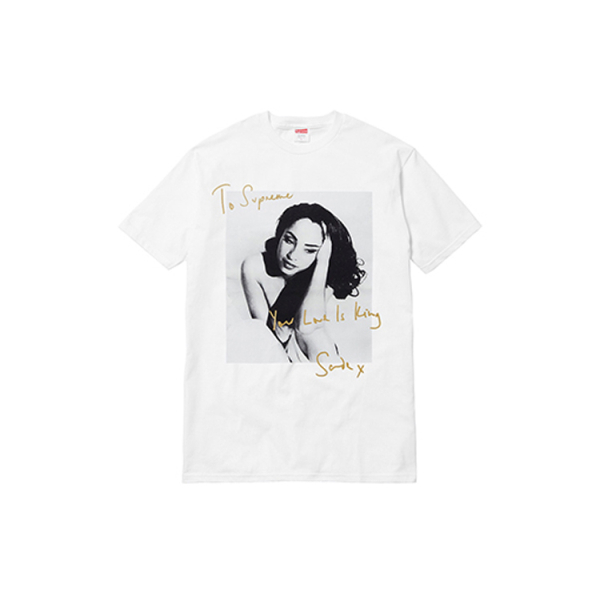 Supreme SS17 Sade Tee White T