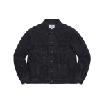 Supreme Week 2 x New York Yankees Denim Trucker Jacket Logo