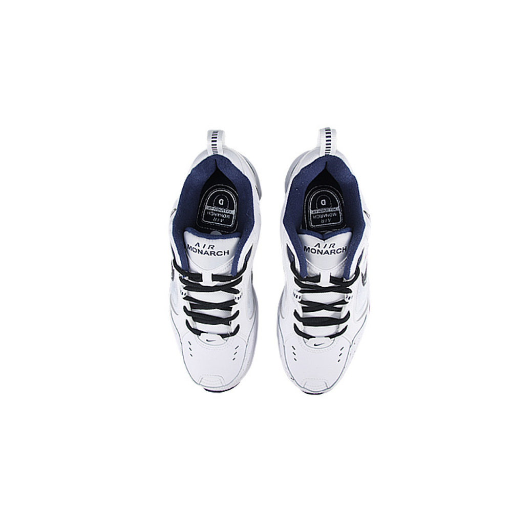【 】 Nike Air Monarch 4 PU White Navy