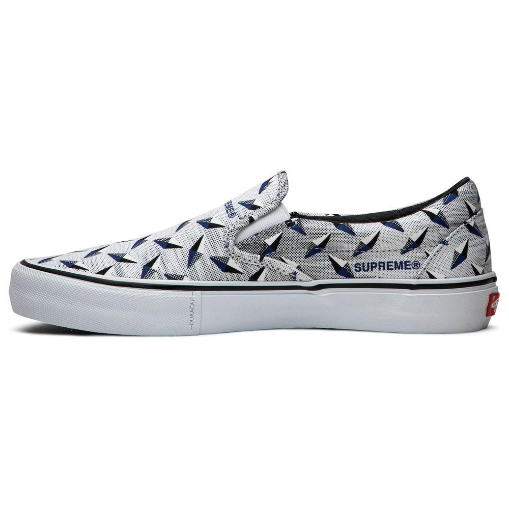 Supreme x Vans slip-on Diamond Plate Collection