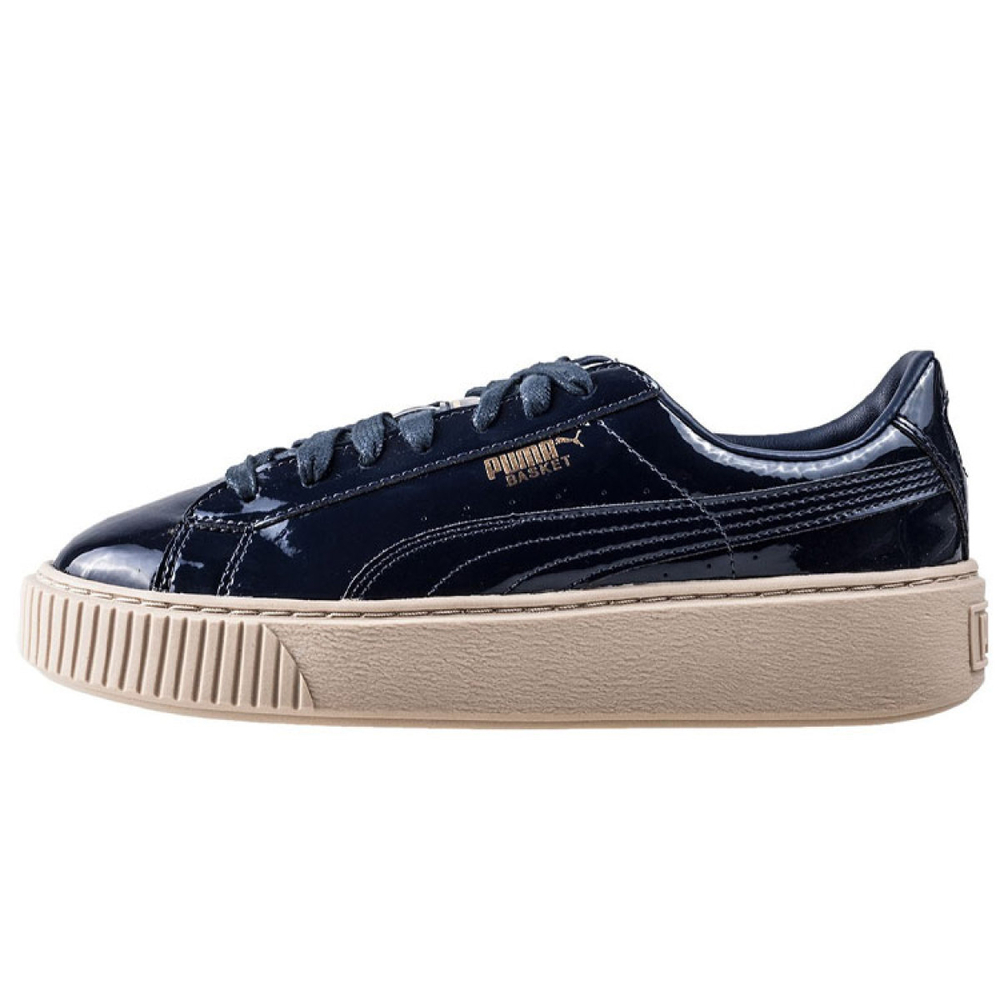 Puma Basket Platform Patent Marshmallow