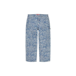 Supreme FW22 Week 10 Script Jacquard Double Knee Denim Painter Pant