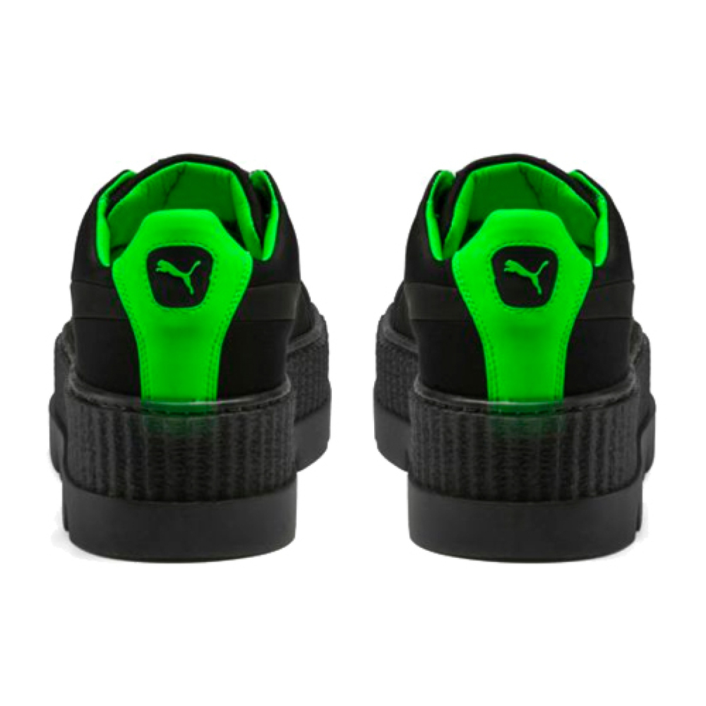 PUMA Rihanna Fenty Cleated Creeper Surf Black Green