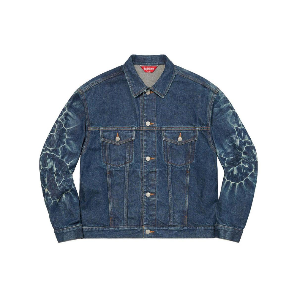 Supreme SS23 Week 1 T-SHIBORI DENIM TRUCKER JACKET