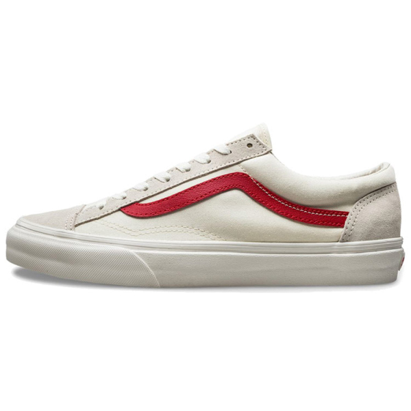 Vans Style 36 Marshmallow Racing Red