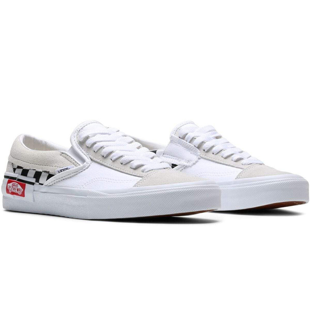 Vans slip-on Cap "White Black Checkerboard"