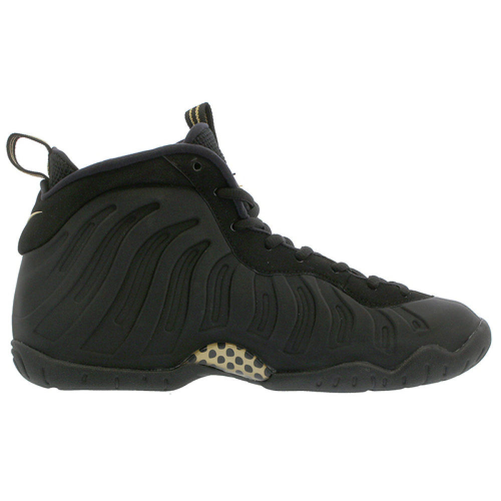 Nike Foamposite Pro Black Metallic Gold