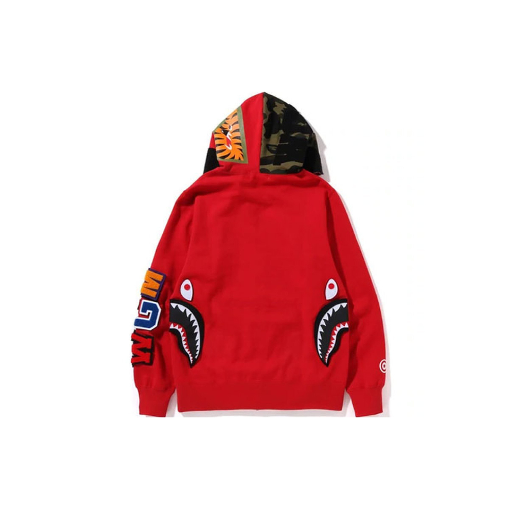 A BATHING APE Detachable Shark Full Zip Hoodie