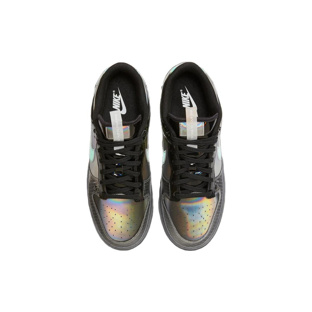 Nike Dunk Low "Hyperflat" Black and Multi-Color