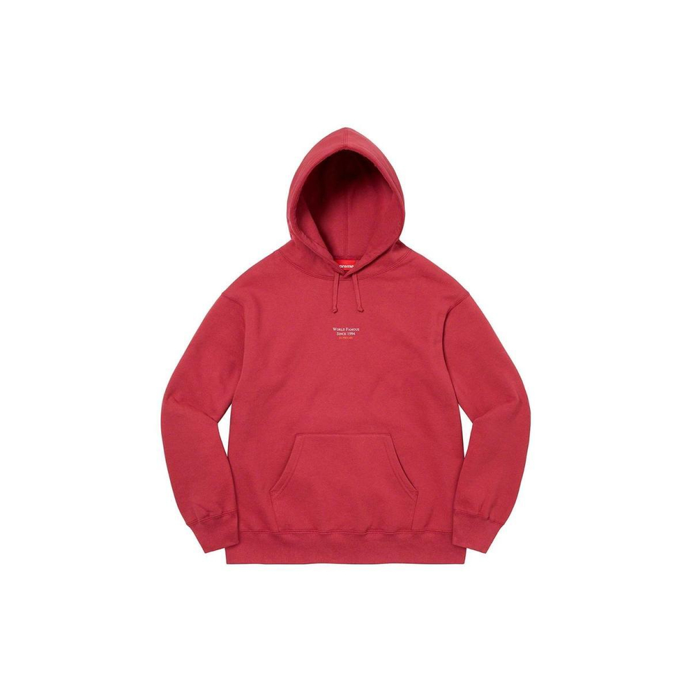 Supreme SS23 Week 4 WORLD FAMOUS MICRO HOODED SWEATSHIRT Logo