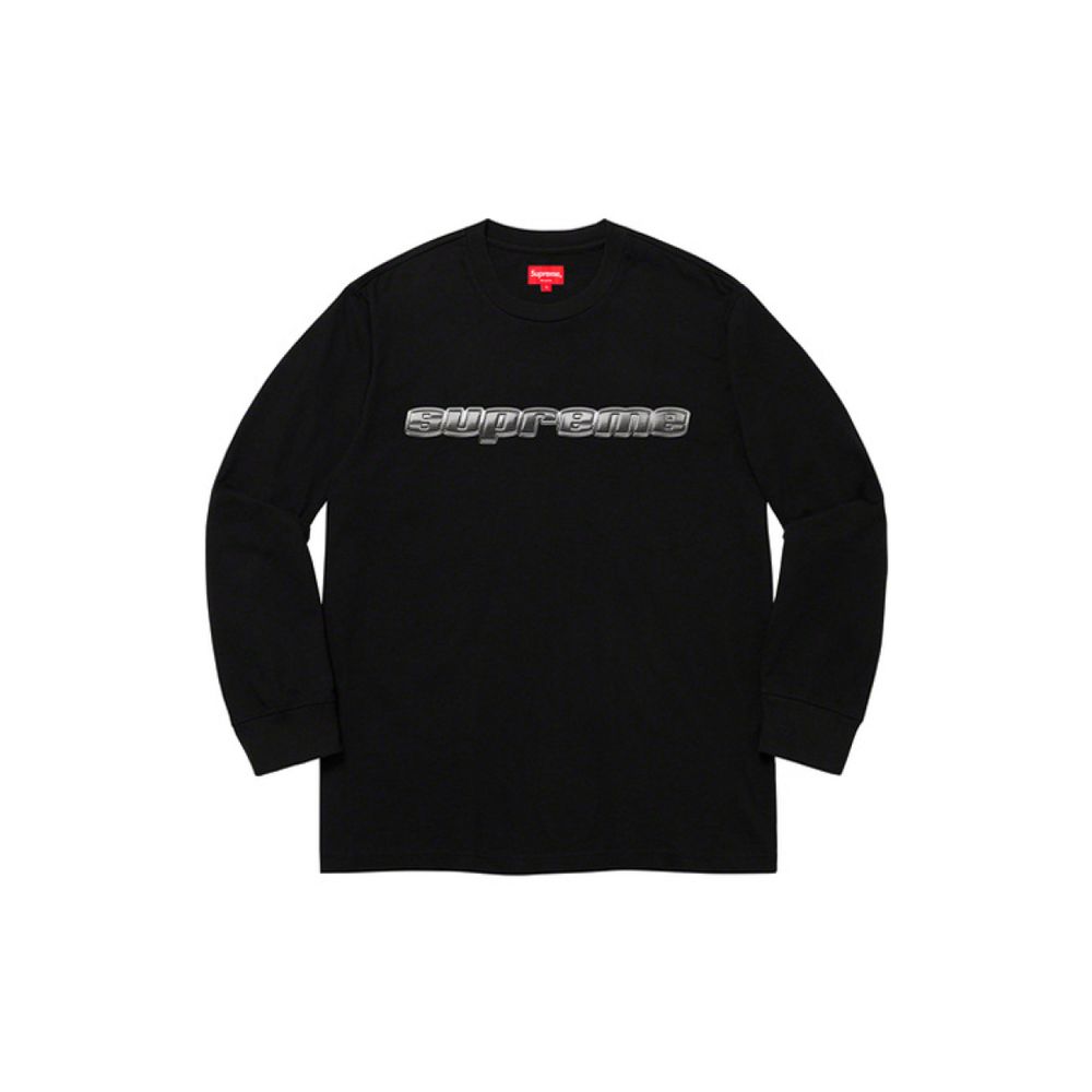 Supreme FW19 Week 3 Chrome Logo L/S Top logo