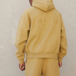 Fear of God Essentials FW21 Pullover Hoodie Amber Logo
