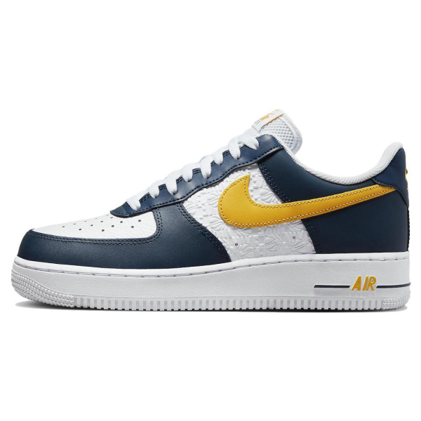 Nike Air Force 1 EMB "Dark Obsidian"
