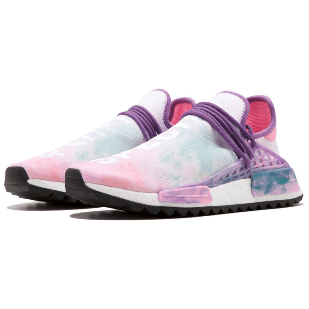 Pharrell Williams x adidas originals NMD Human Race Holi Festival (Pink Glow)
