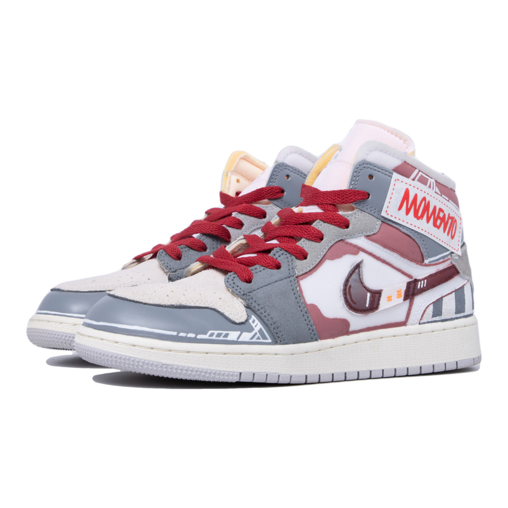 【 】 Jordan Air Jordan 1 Mid SE Craft GS