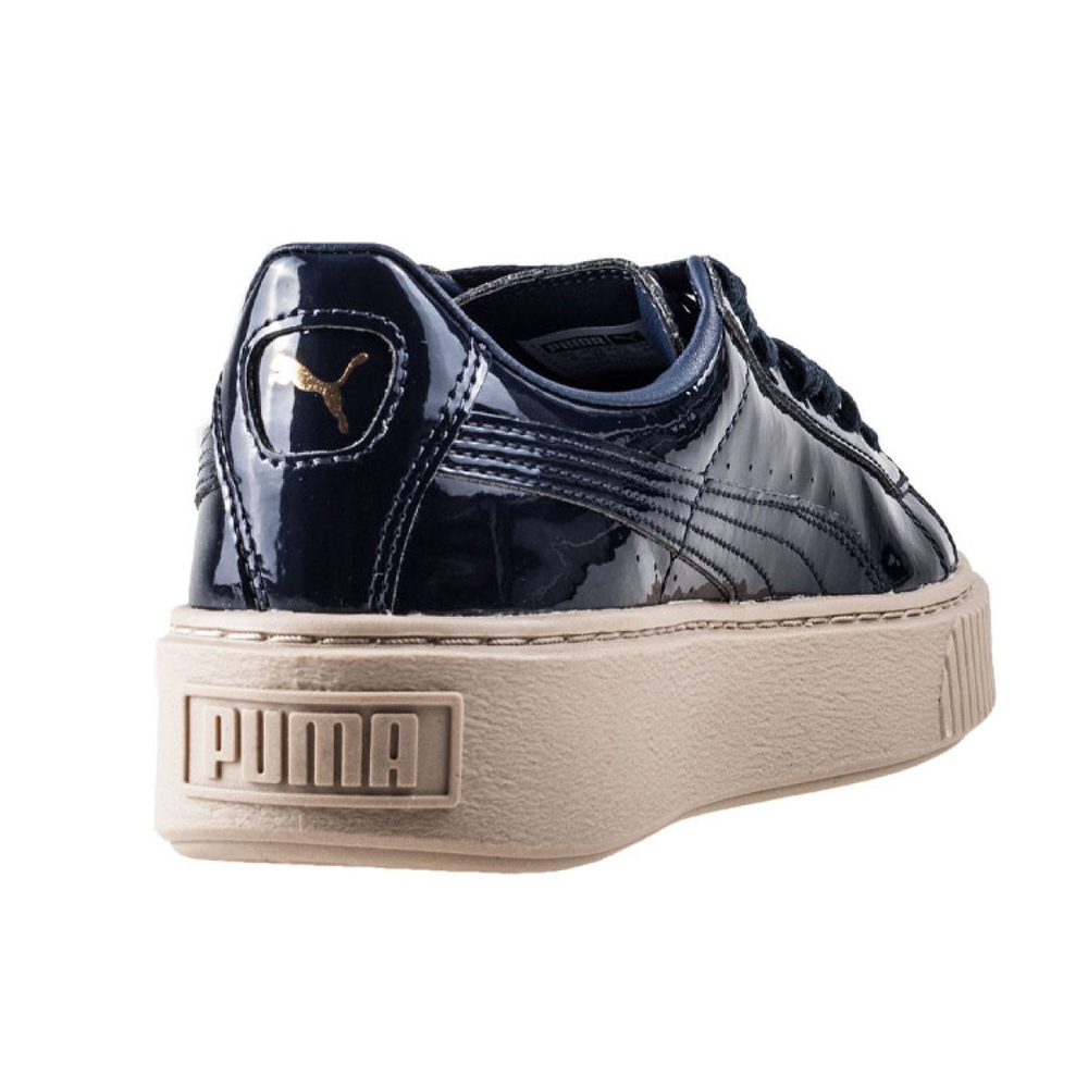 Puma Basket Platform Patent Marshmallow