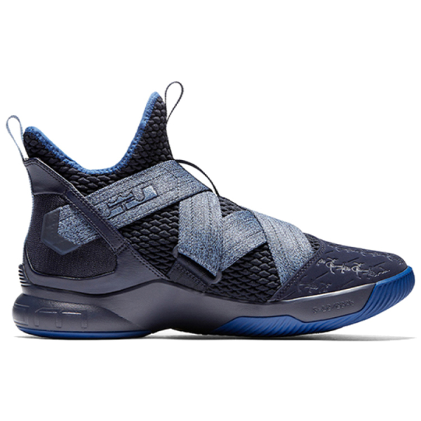 Nike zoom soldier 12 LeBron "Blackened Blue"