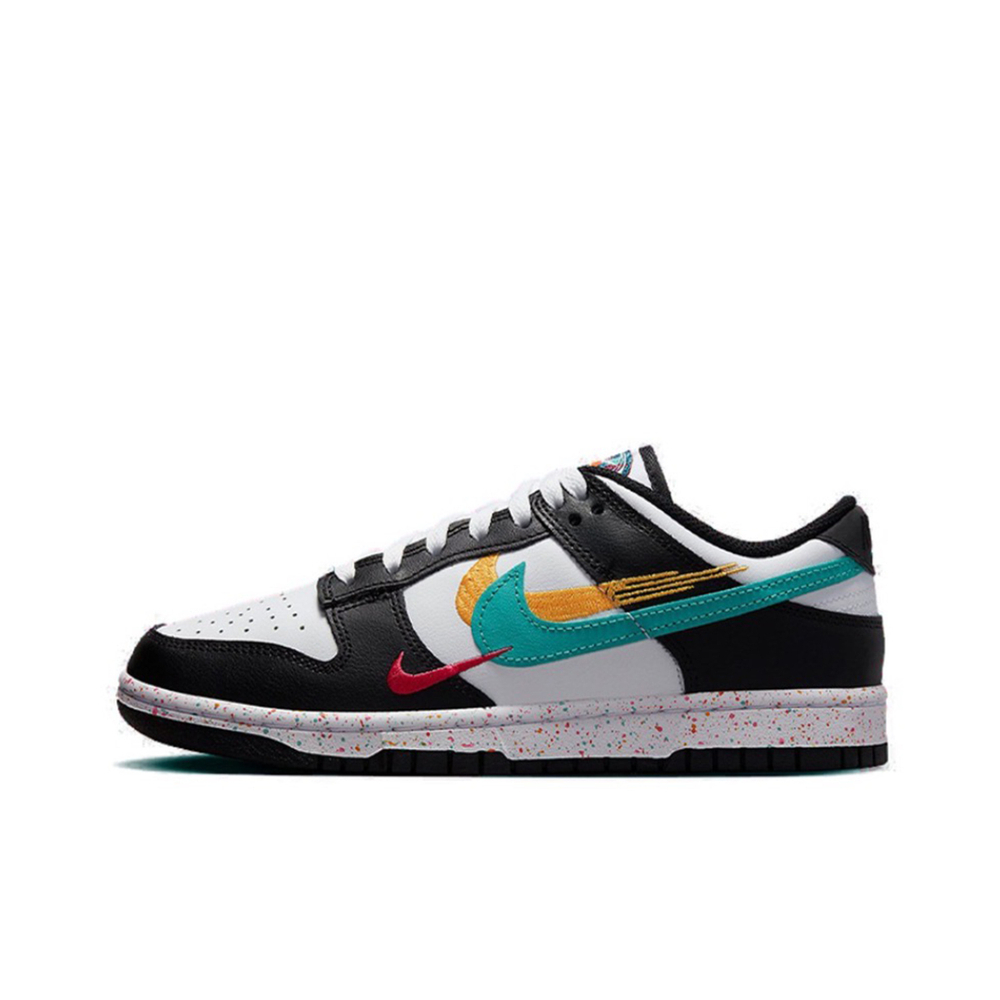 【 】 Nike Dunk Low Multi-Color Swoosh