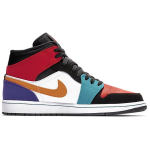 Jordan Air Jordan 1 Mid White/Red/Multi