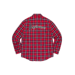 Supreme FW19 Week 17 Arc Logo Quilted Flannel Shirt logo