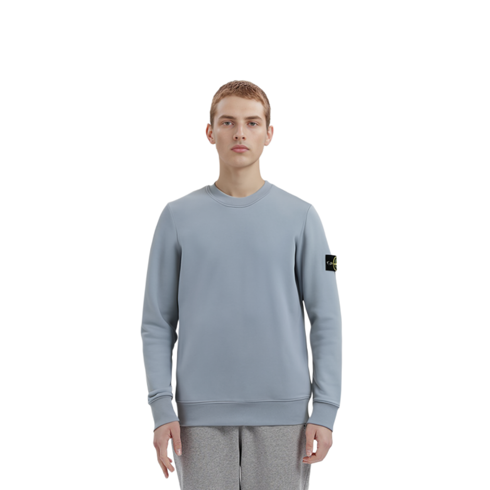 STONE ISLAND Garment Dyed Crew Sweat