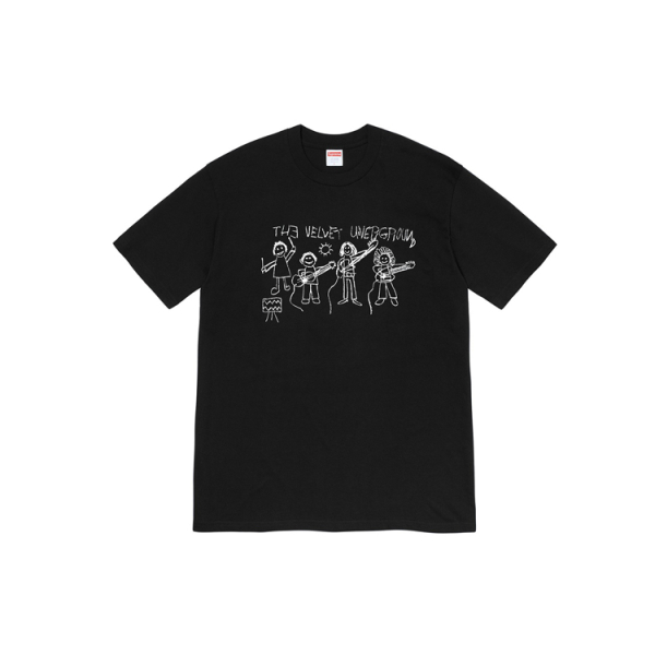 Supreme Week 4 x The Velvet Underground Drawing Tee T