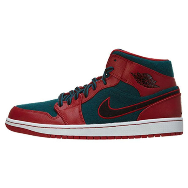 Jordan Air Jordan 1 Mid Gym Red/Black-Dark Sea
