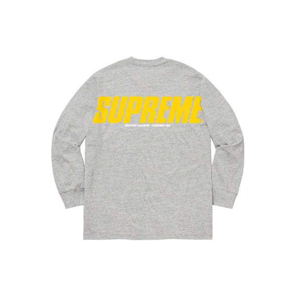 Supreme FW19 Week 1 Trademark L/S Top
