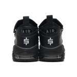 Nike Air More Money Black Metallic Silver
