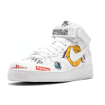 Supreme x Nike Air Force 1 NBA White