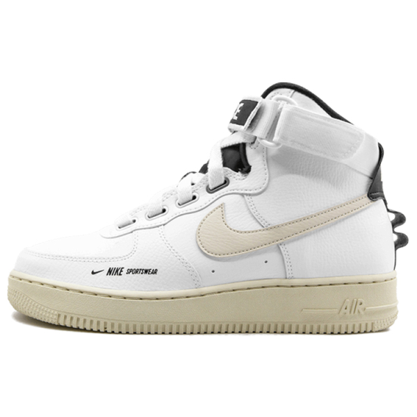 Nike Air Force 1 Utility White Light Cream PU