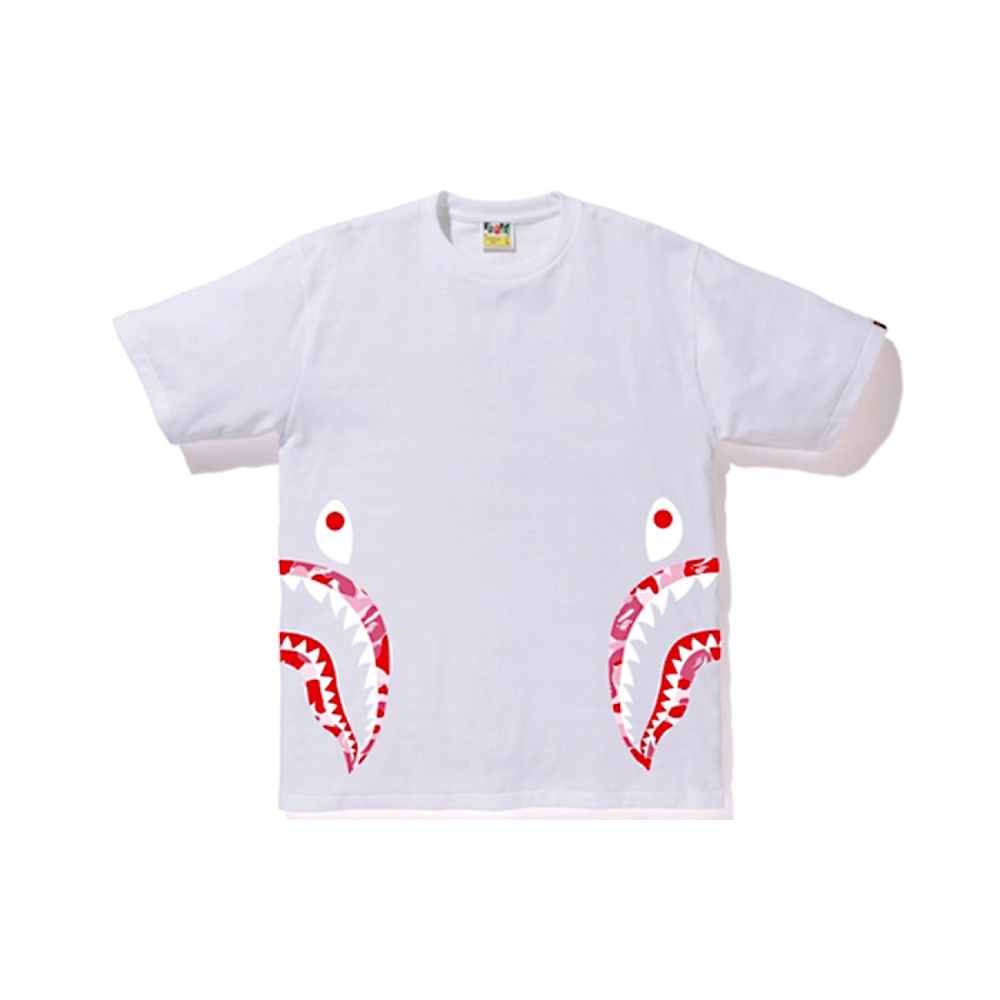 A BATHING APE ABC Side Shark Tee T