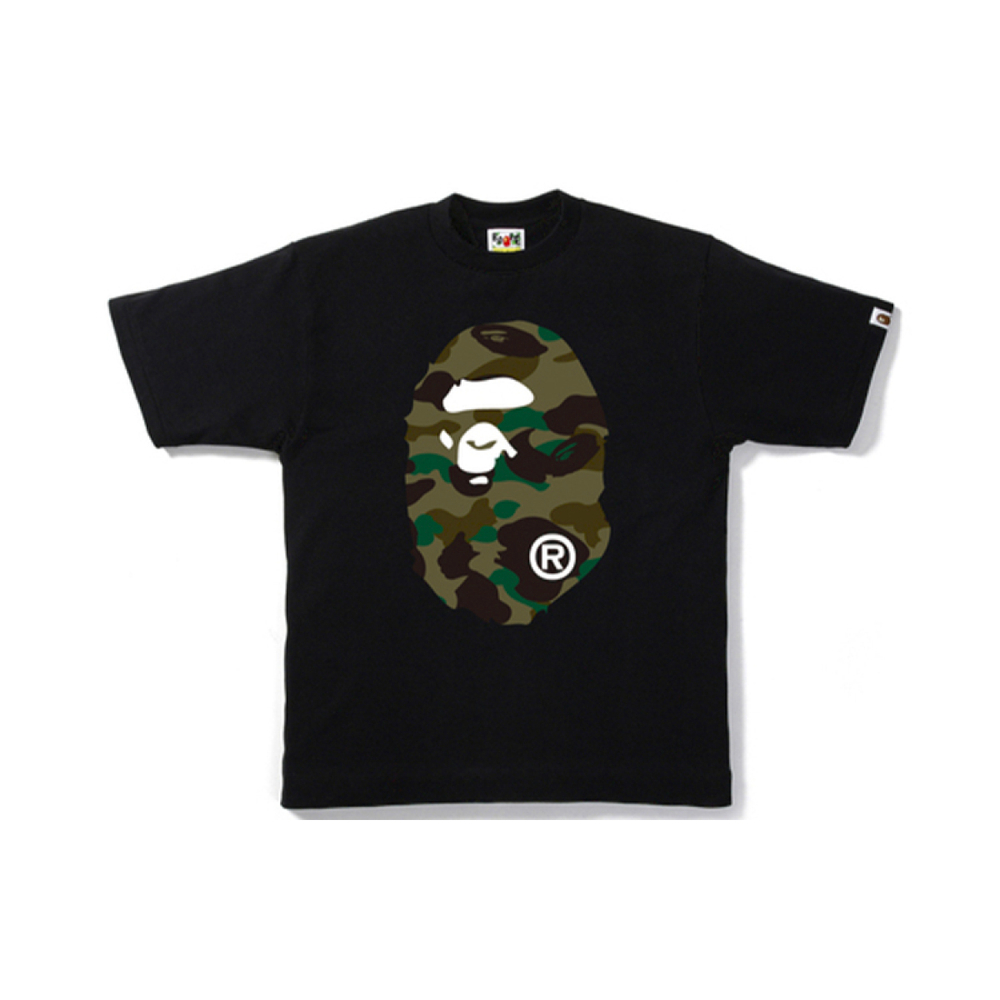 A BATHING APE 1st Camo Big Ape Head Tee T