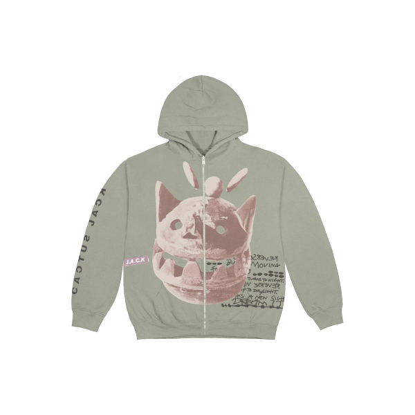 Travis Scott Cactus Jack New Sight Zip Up Hoodie