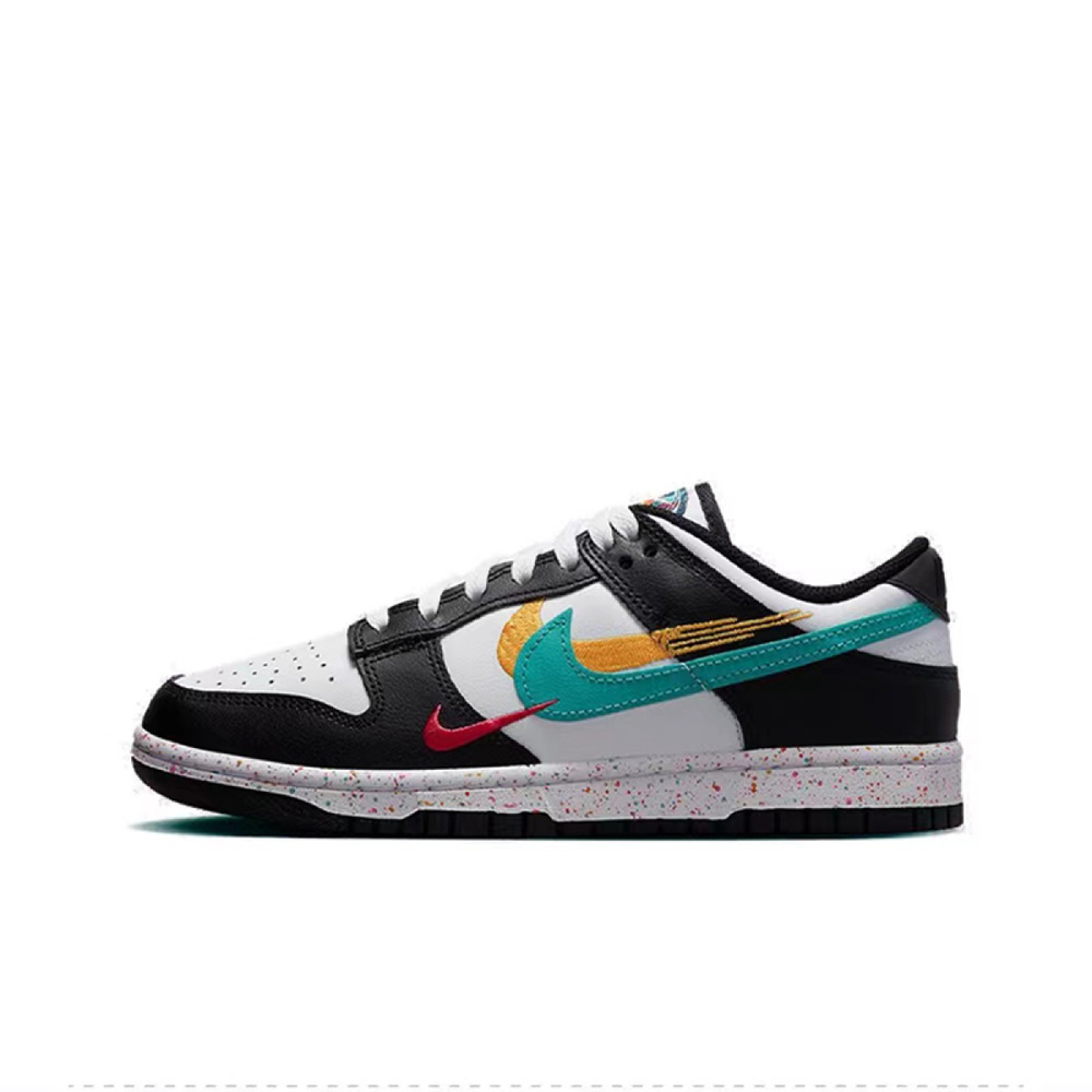 【 】 Nike Dunk Low Multi-Color Swoosh
