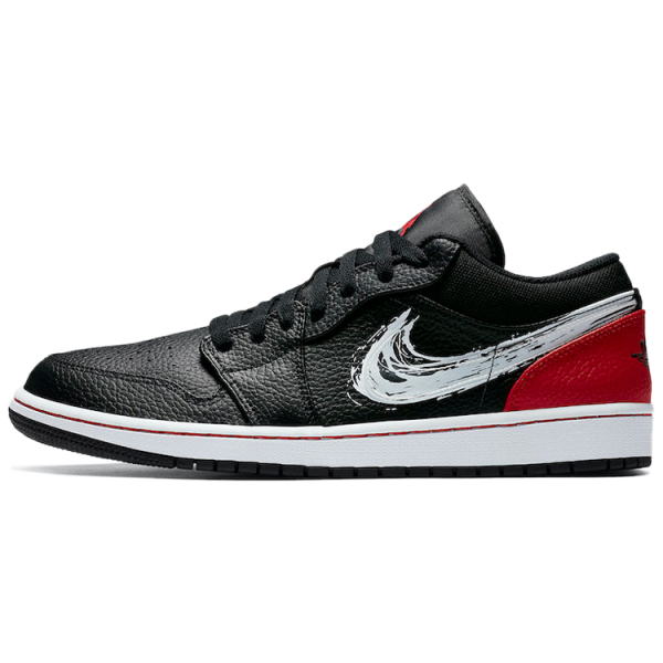 Jordan Air Jordan 1 Low Brushstroke Swoosh