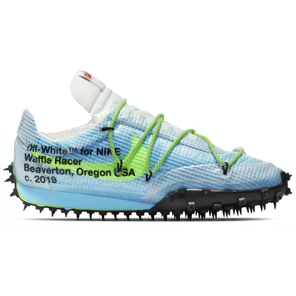 OFF-WHITE x Nike Waffle Racer 'Vivid Sky'