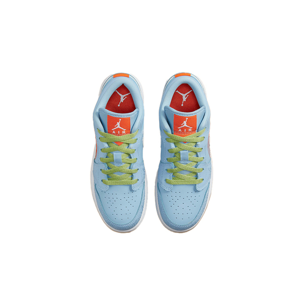 Jordan Air Jordan 1 Low Blue Stitch
