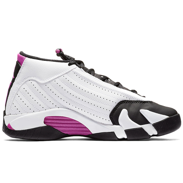 Jordan Air Jordan 14 Retro Fuchsia Flash Black Toe 2018