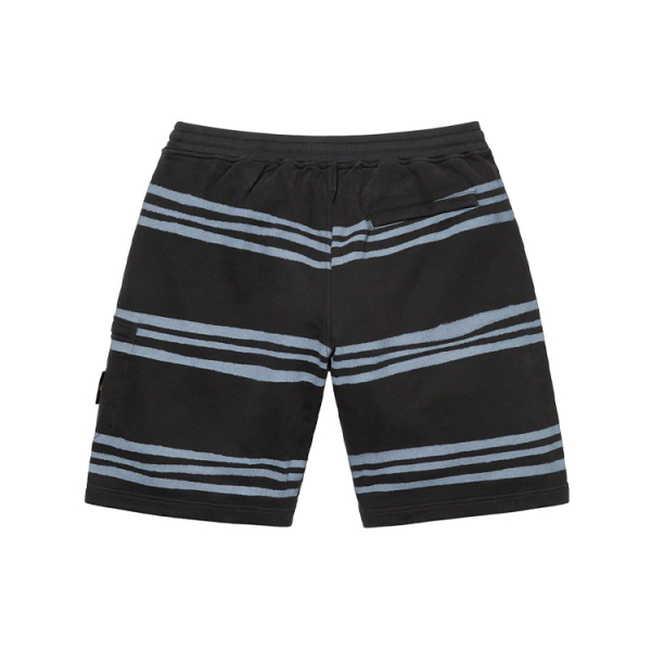 Supreme FW20, Week 13 x Stone Island FW20 Warp Stripe Sweatshort