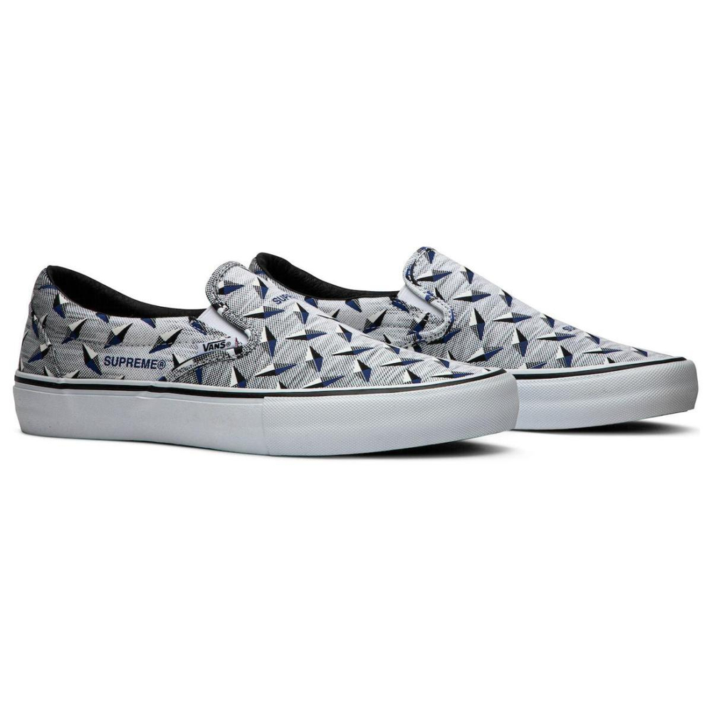 Supreme x Vans slip-on Diamond Plate Collection