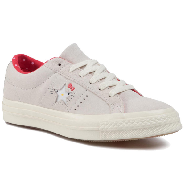 Converse One Star Ox Hello Kitty Grey