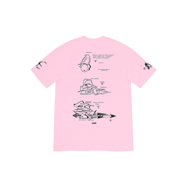 Supreme SS20 Week 4 Rammellzee/Supreme Tag Tee Logo T
