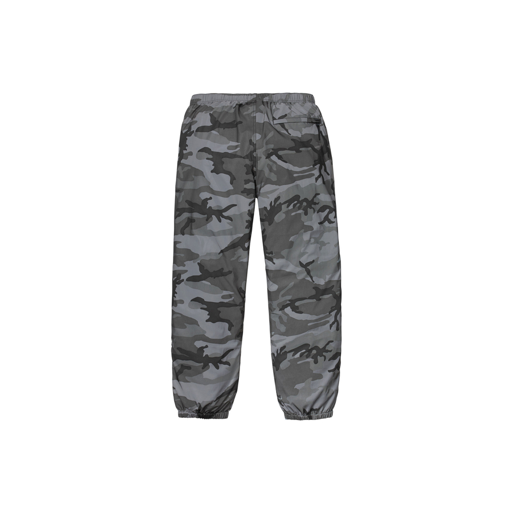 Supreme FW18 Reflective Camo Warm Up Pant Snow Camo