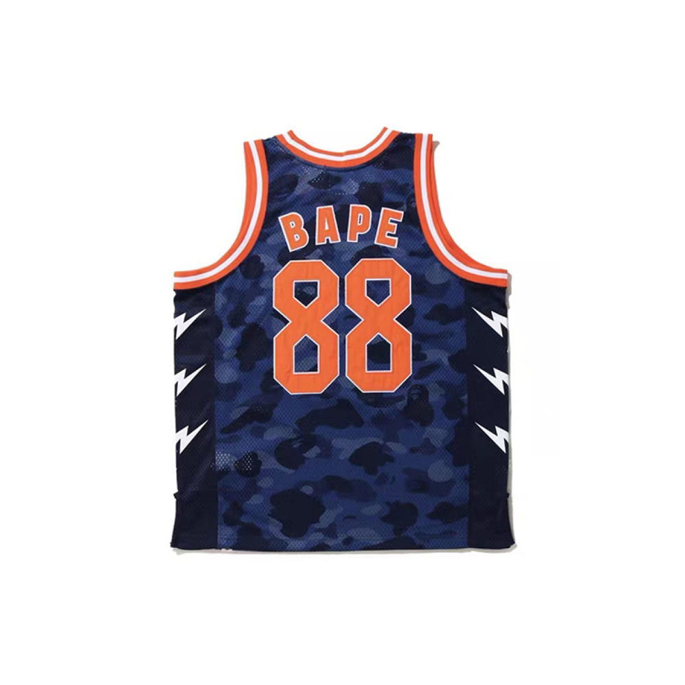 A BATHING APE Bape Color Camo BAPE Baskeball Tank Top 88