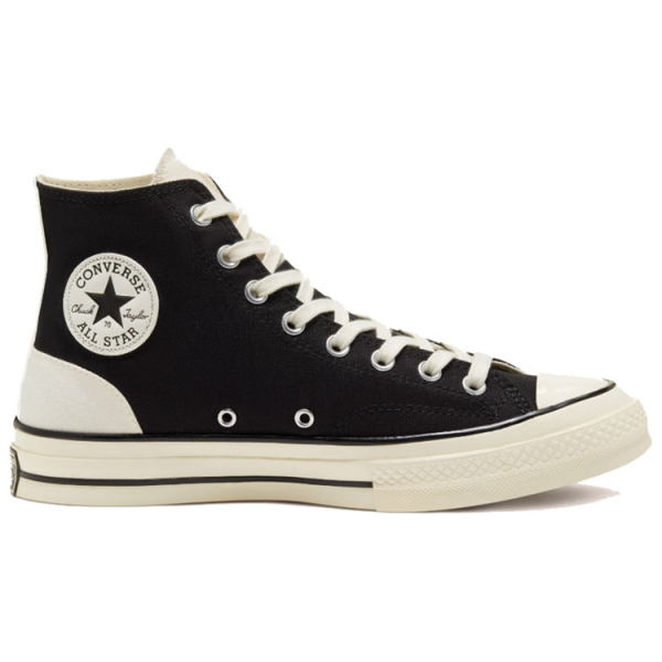 Converse 1970s Psychedelic Hoops Chuck "Black White"