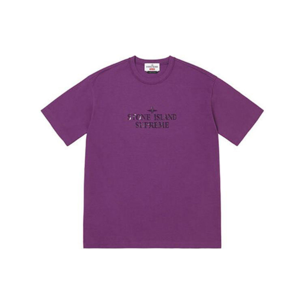 Supreme Week 12 x STONE ISLAND SS22 S/S Top Logo T